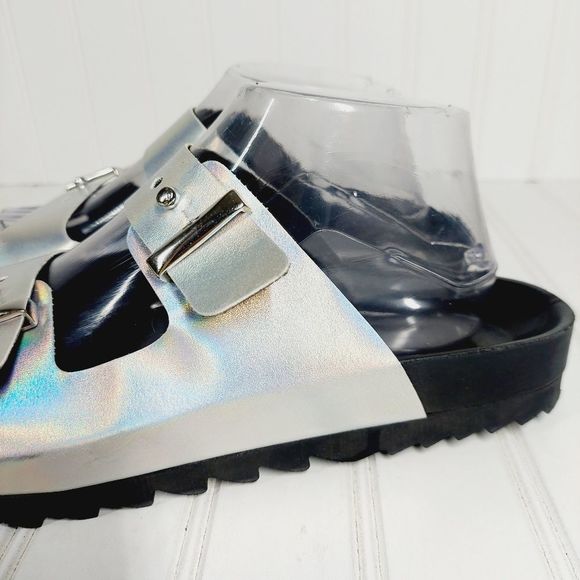 Steve Madden Buckle Slide Sandal - Picture 5 of 11